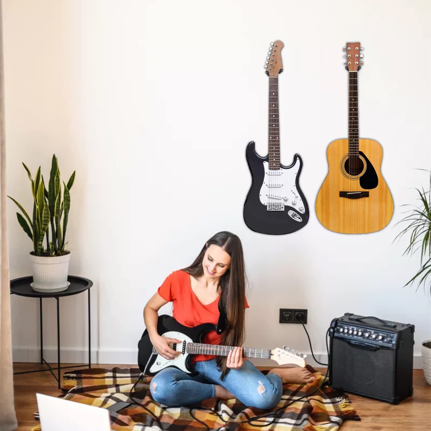 U-Shaped Guitar Wall Mount (2-Pack)