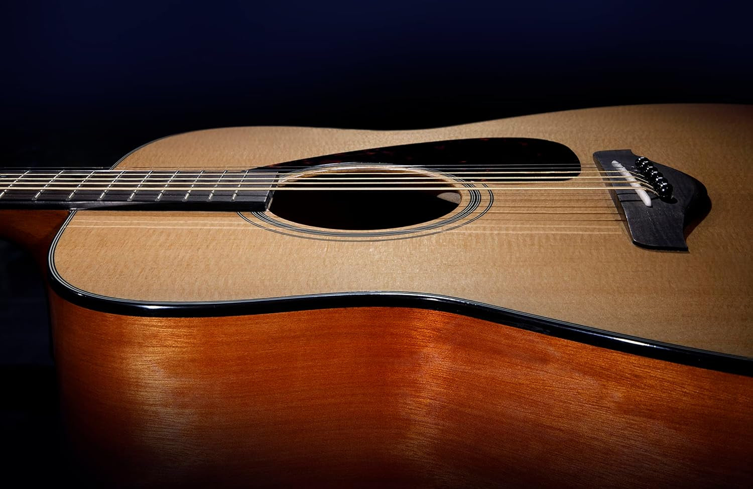 6 String Beginner Solid Spruce Top Traditional Western Dreadnought Acoustic Guitar with Rosewood Fingerboard, Natural Finish, Right, (FG800J NT)