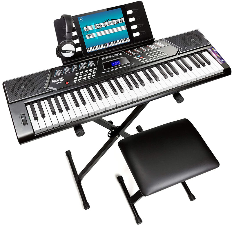 61-Key Keyboard Piano Bundle with Accessories